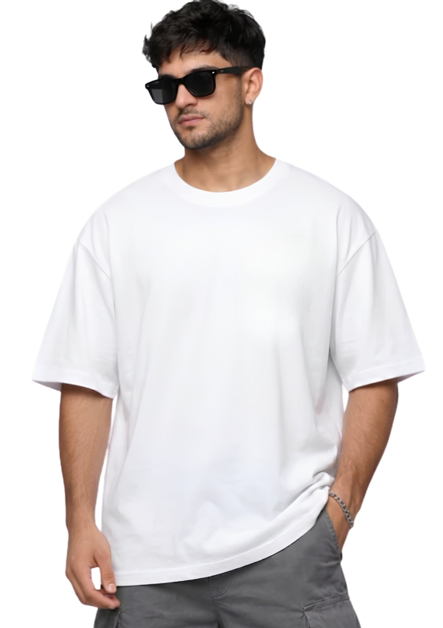 Porsche 911 GT3 Side View Motorsport Graphic Oversized Back Print T-Shirt for Men | Premium Cotton | 220 GSM