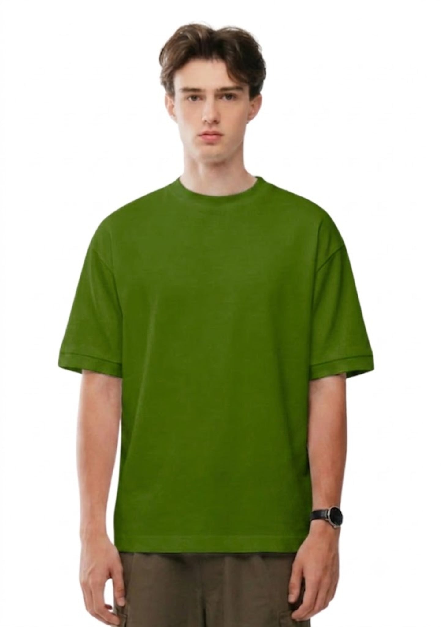911 GT3 R Racing Car Back Print Oversized T-Shirt for Men | 100% Cotton | 220 GSM